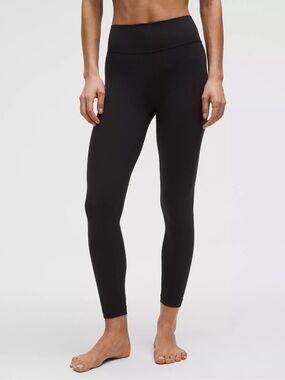 Lululemon Groove High-Rise Ribbed Panel Tight 25"